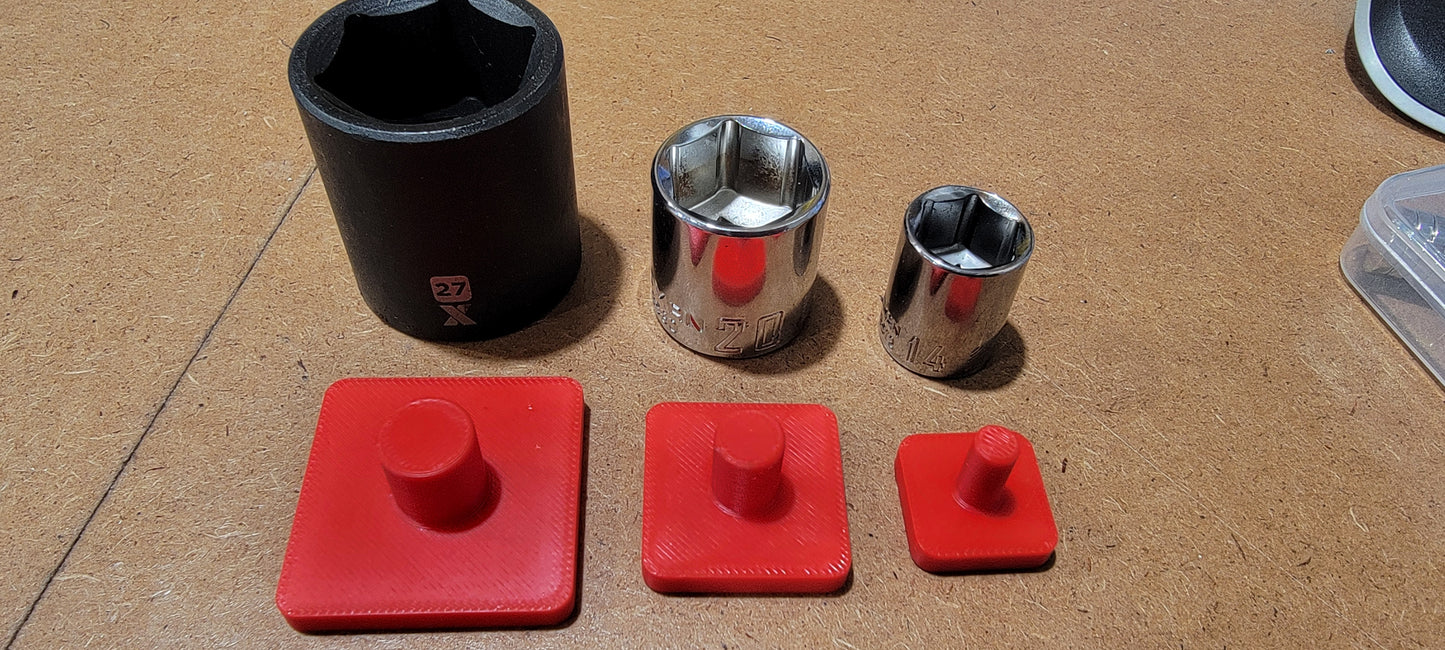 Magnetic Socket Organizers 10-pack