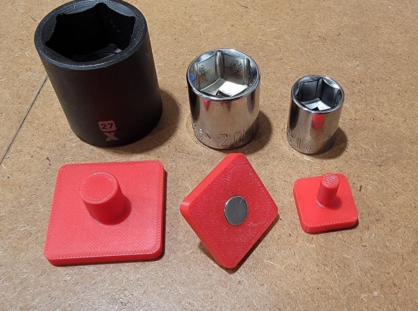 Magnetic Socket Organizers 10-pack