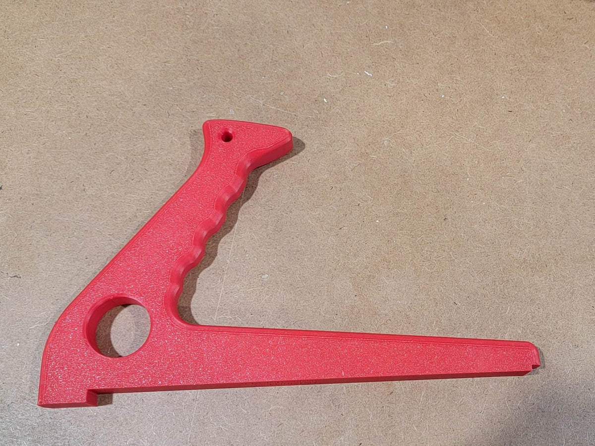 Ergonomic Pistol Grip Table Saw Push Stick (3-Pack)
