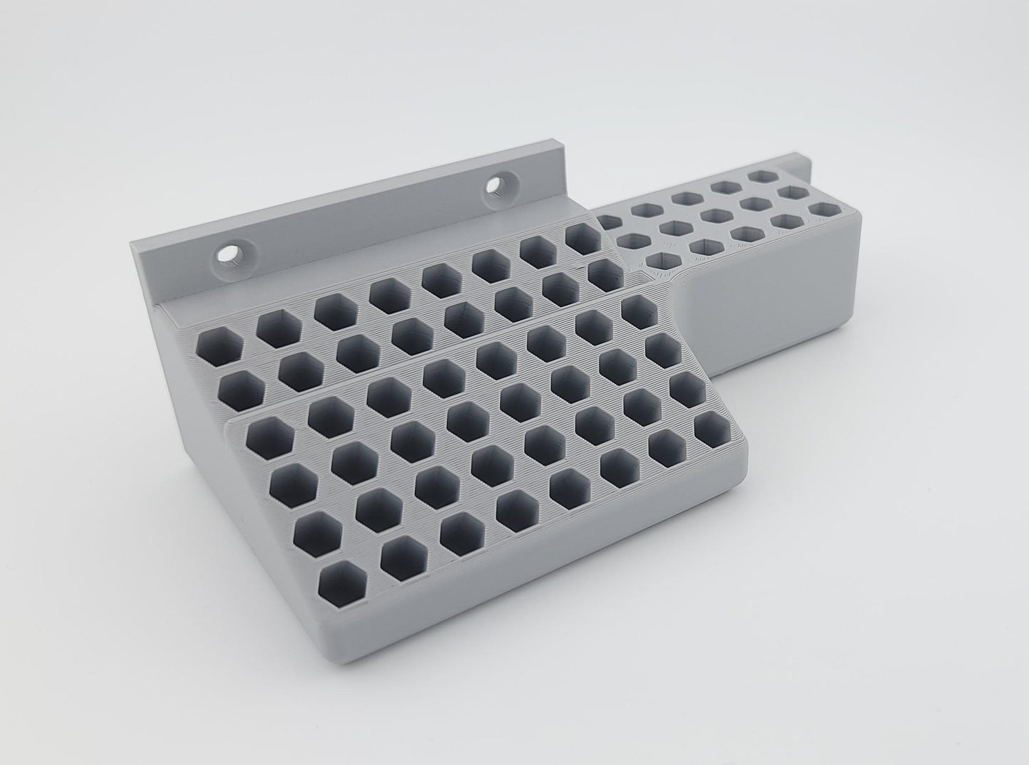 Screwdriver Hex Bit Storage - Wall mountable - Holds 60+ bits!