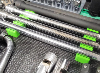 Magnetic Socket Extension Organizers 12-pack! - Modular Toolbox Organizer