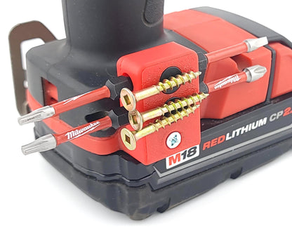 Milwaukee M18 Magnetic Bit Holder: Keeps bits and screws at your fingertips!