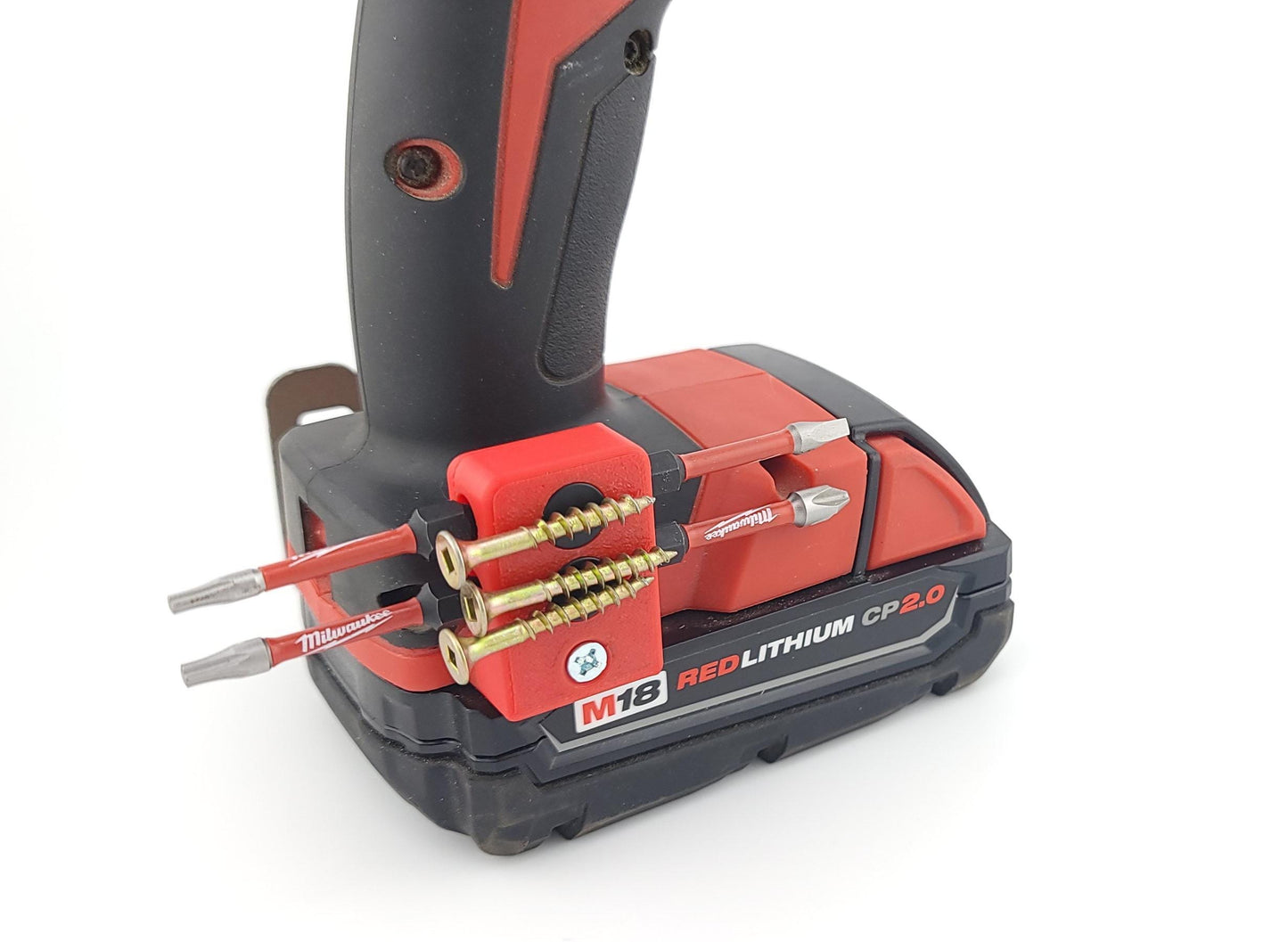 Milwaukee M18 Magnetic Bit Holder: Keeps bits and screws at your fingertips!