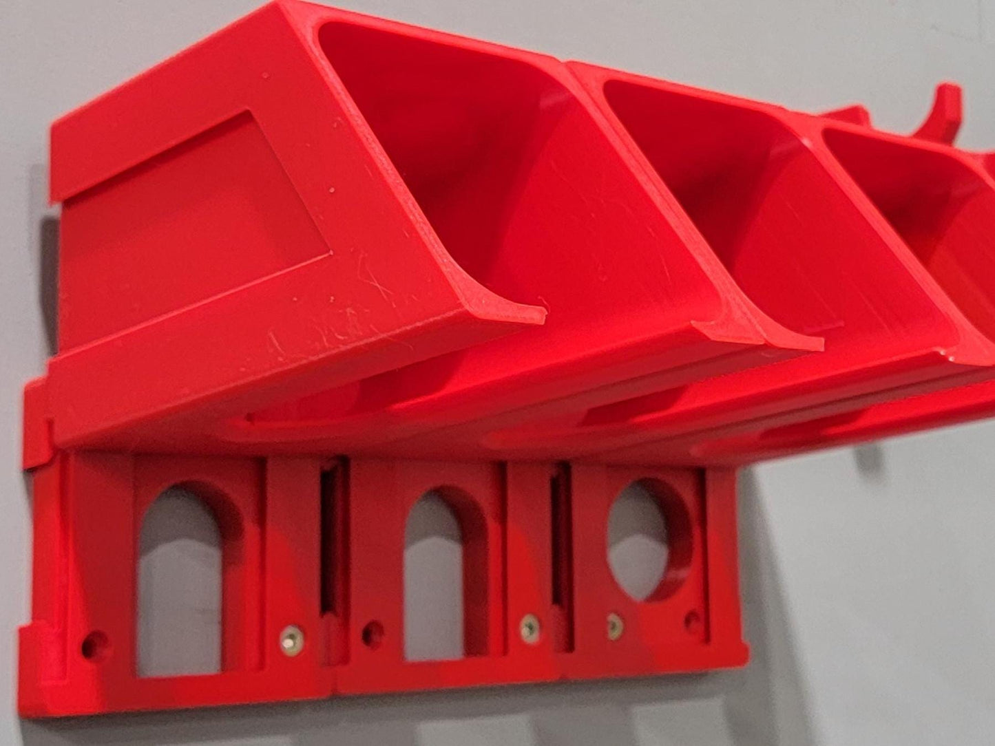 Power Drill & Impact Driver Wall Mount: Universal Garage Tool Organizer