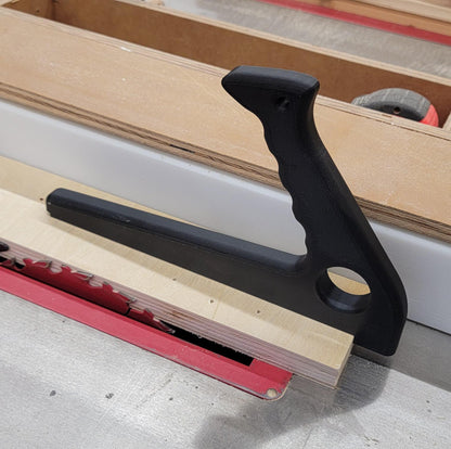 Ergonomic Pistol Grip Table Saw Push Stick