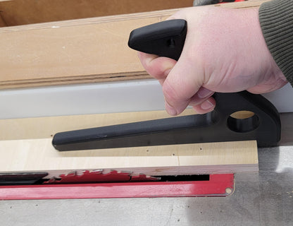 Ergonomic Pistol Grip Table Saw Push Stick