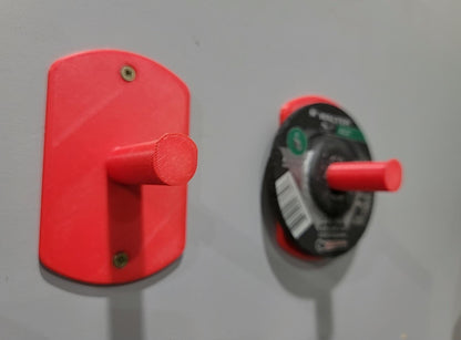 Grinder Abrasive Disc Tool Wall Storage (2-pack)