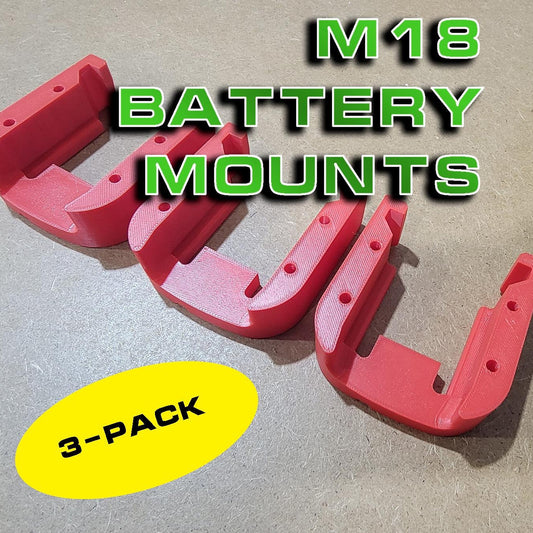 Milwaukee M18 Battery Holder - 3-pack