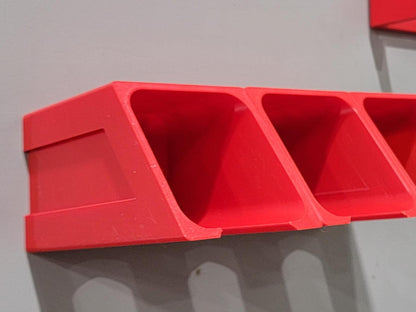 Power Drill & Impact Driver Wall Mount: Universal Garage Tool Organizer