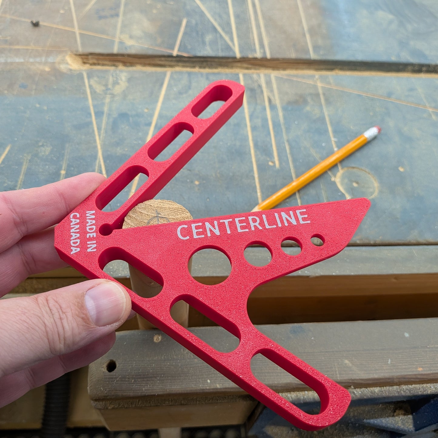 Center finder jig
