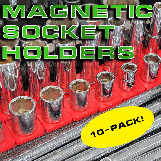 Magnetic Socket Organizers 10-pack
