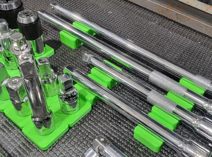 Magnetic Socket Extension Organizers 12-pack! - Modular Toolbox Organizer