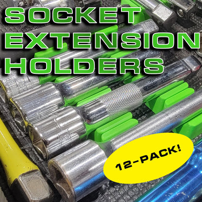 Magnetic Socket Extension Organizers 12-pack! - Modular Toolbox Organizer