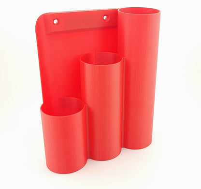 Zip Tie Holder - Magnetic or Wall Mount  - For Toolbox, Garage, Workshop and Craft Space.