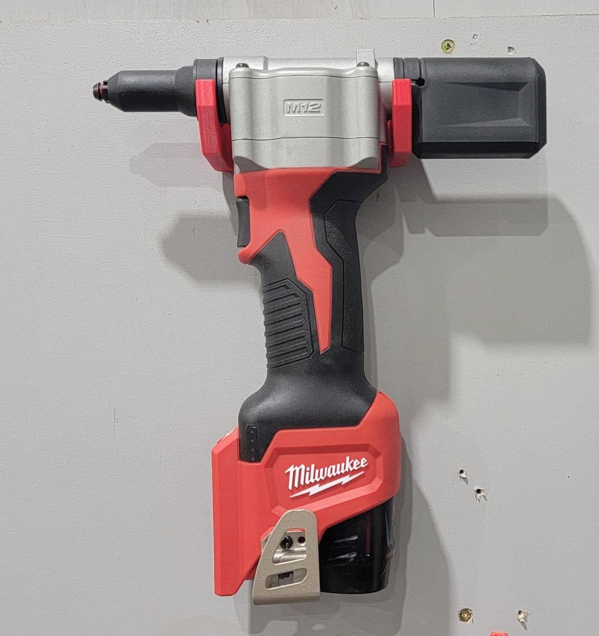Milwaukee M12 Rivet Gun Bracket
