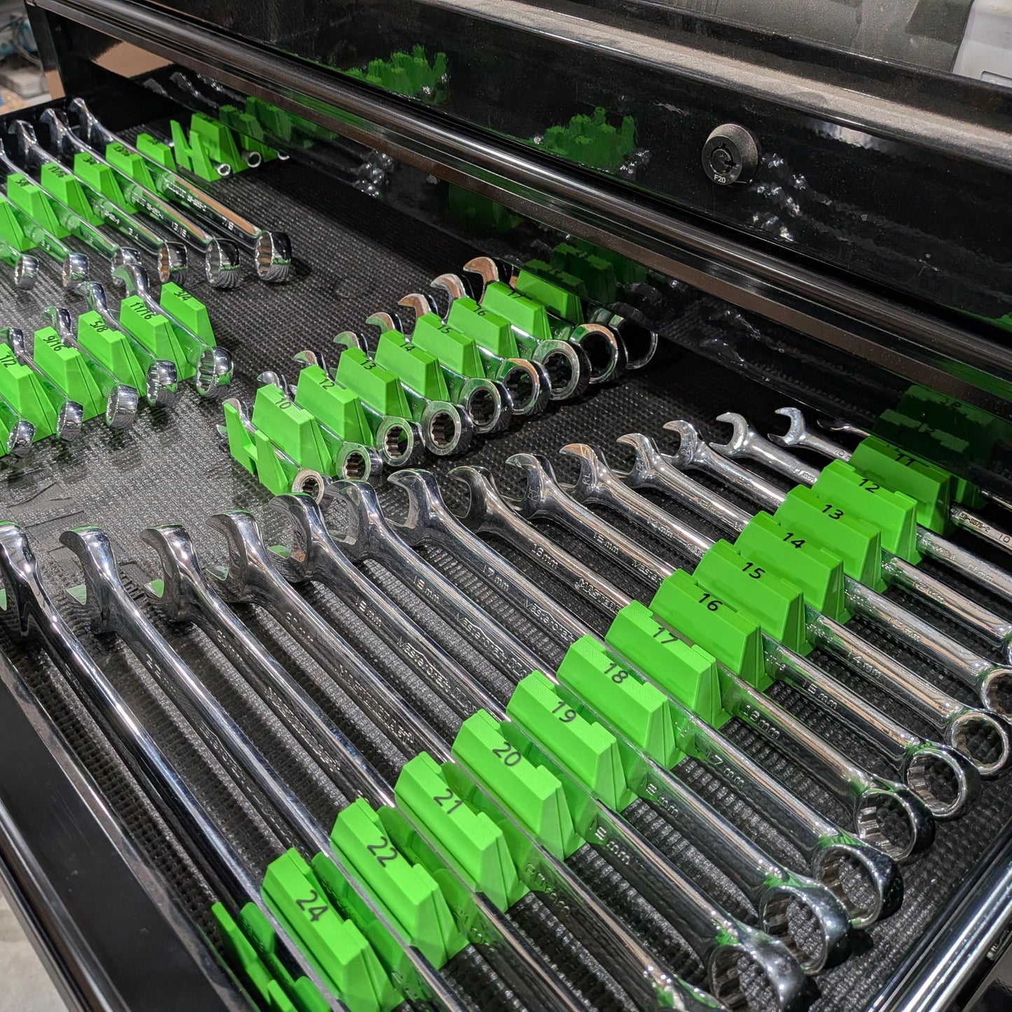 Wrench Modular Magnetic Organizers - SAE or Metric